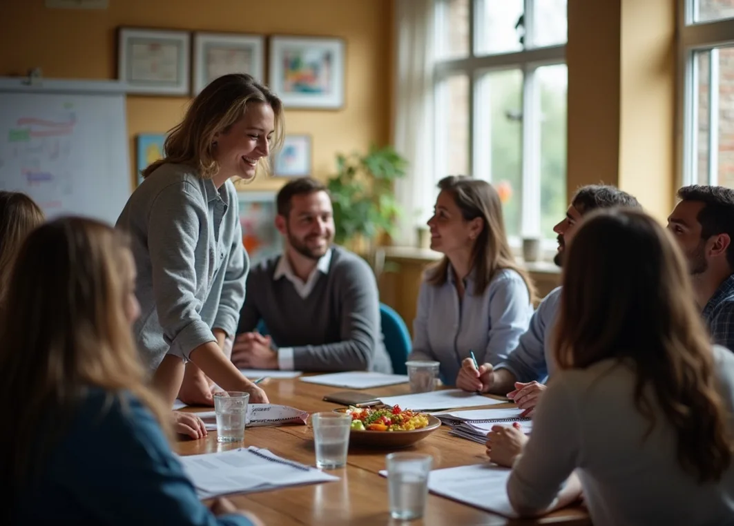 Leadership presence workshop participants